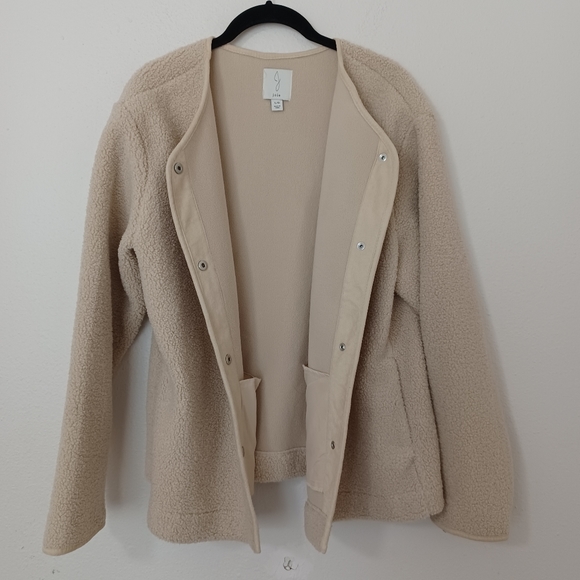 Joie sherpa teddy shacket jacket - Picture 4 of 4